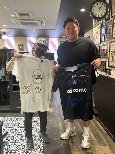 URAYASU D-Rocks PR 平井 将太郎選手、ご来店！