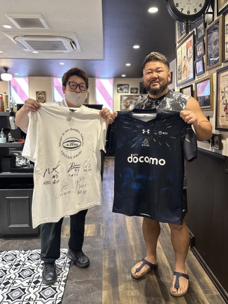 新加入！URAYASU D-Rocks PR 須藤 元樹選手、ご来店！
