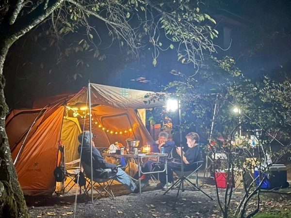 笠間市プライベートキャンプ（漆原）